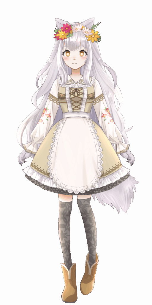 🌼⋆*白犬ちほり🐕🐾